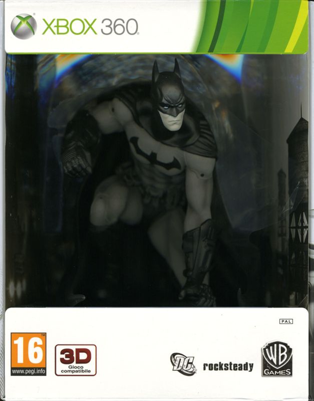 Batman: Arkham City box art for Xbox 360